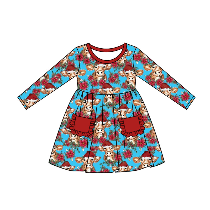 6.12 custom each style moq 5eta 4-6week Sibling Sister alpine floral red baby girls sets and dress and baby romper match family design