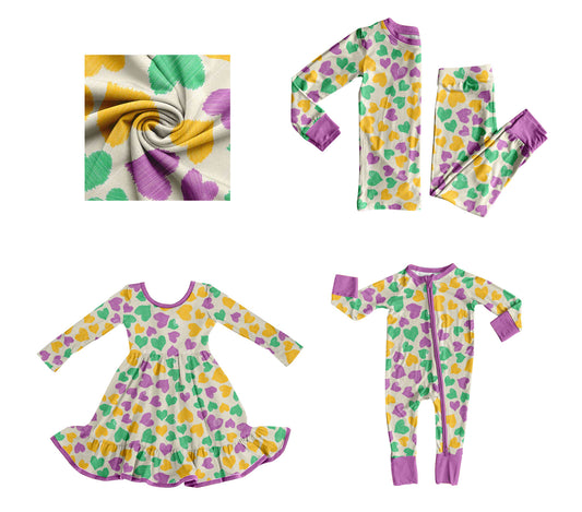 25.9.27 custom each style moq 8 eta 6-8week Sibling Sisters love baby girl long sleeve pants sets and dress and rompers match family design