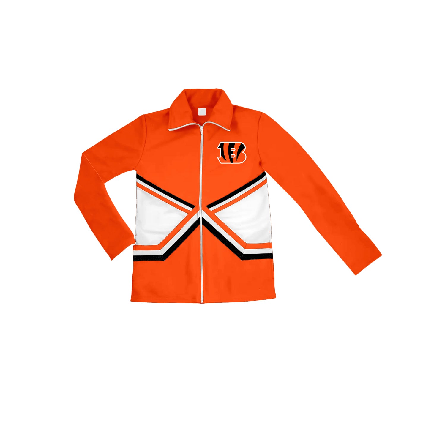 Custom moq 5 mix size milk silk baby girls clothes team bow orange hooded long sleeve tops and shorts and jacket-25.7.21