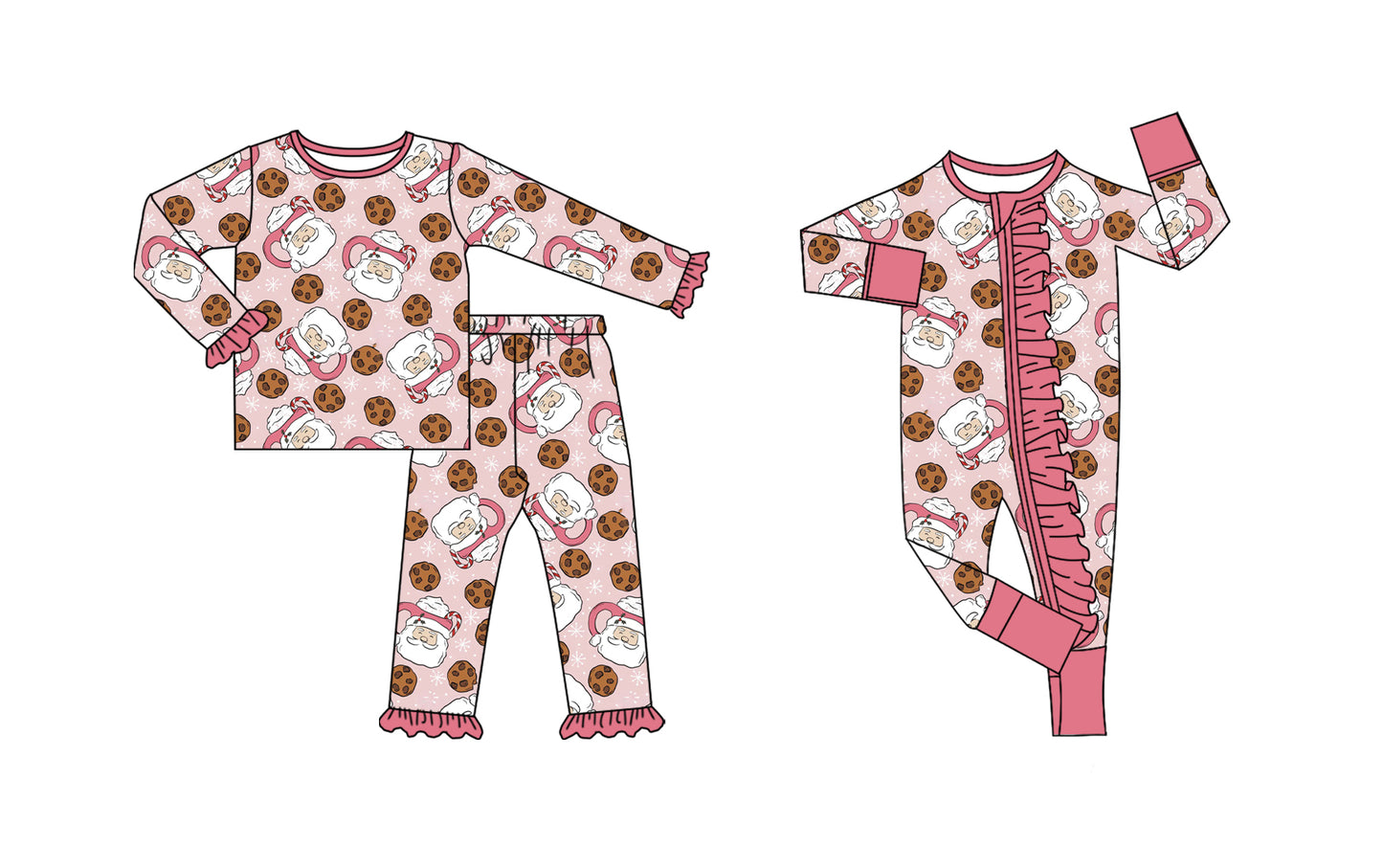 25.8.5 custom each style moq 5eta 4-6week Sibling Sister Christmas baby girl long sleeve pants sets and rompers match family design