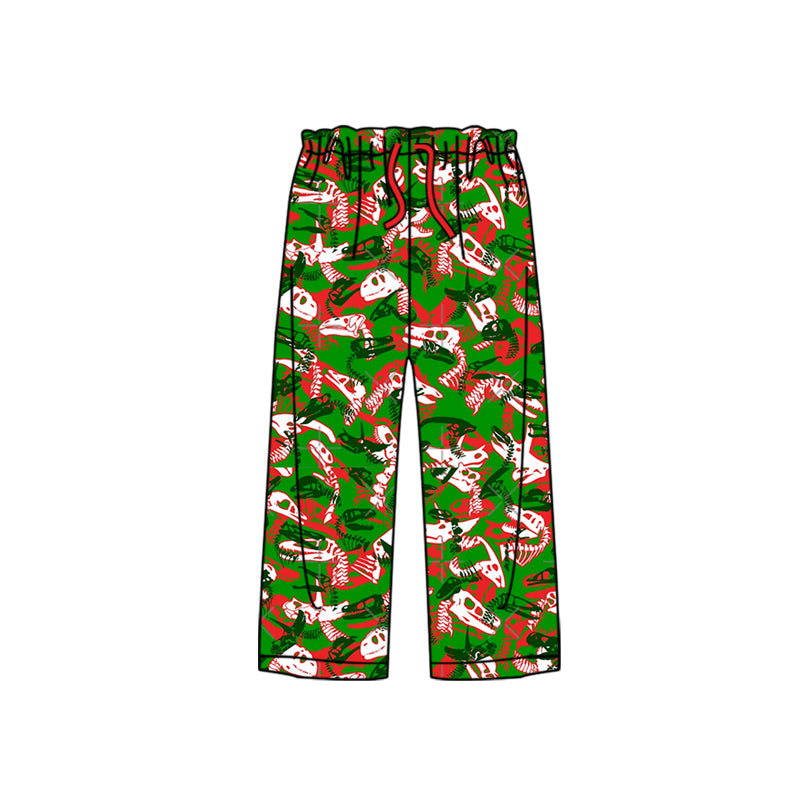 6.6 custom each style moq 5eta 4-6week adult clothes dinosaur green adult pants adult women