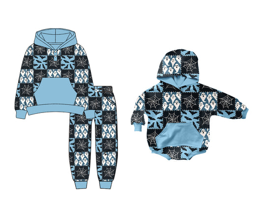 25.6.11 custom each style moq 5eta 4-6week Sibling Sisters baby boy long sleeve pants sets and rompers match family design