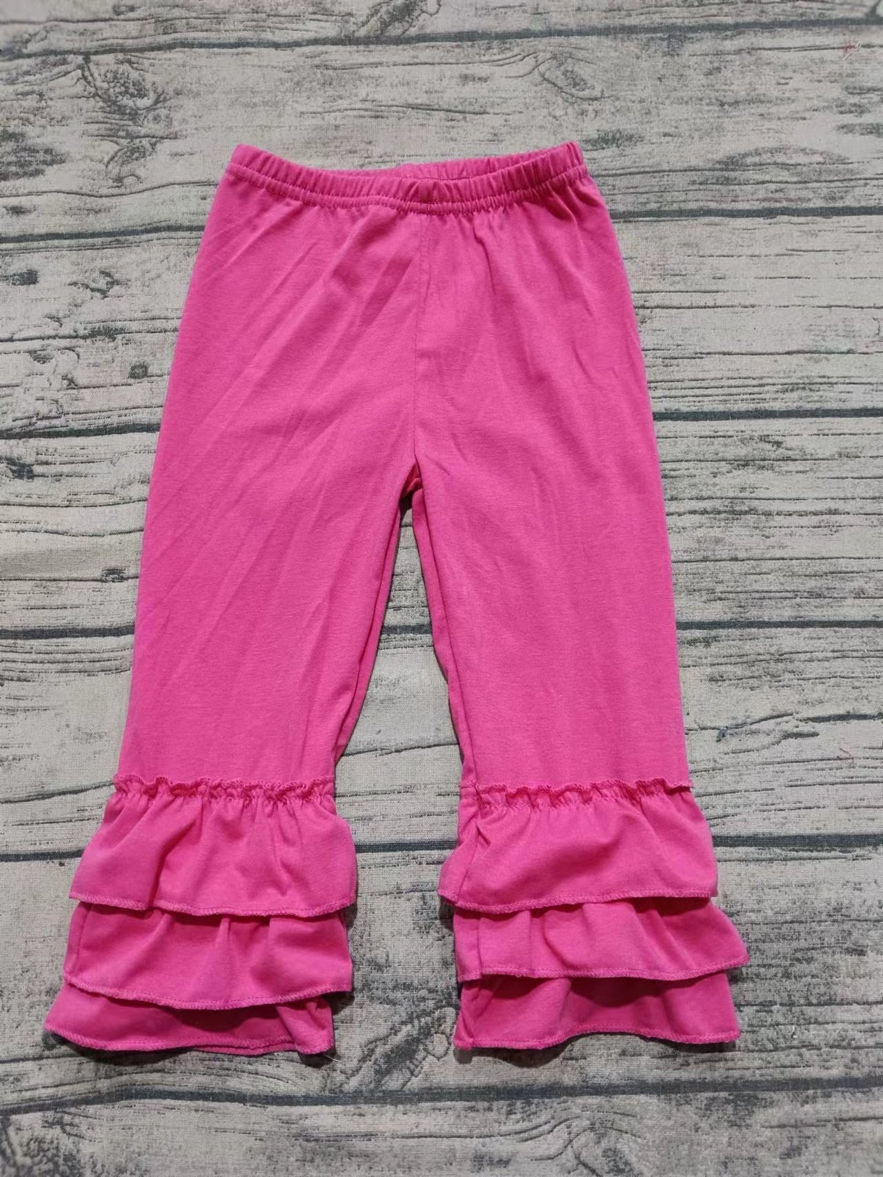 Custom moq 3 eta 6-7weeks baby girl clothes pink lace long Pants