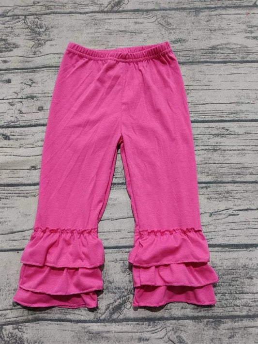 Custom moq 3 eta 6-7weeks baby girl clothes pink lace long Pants