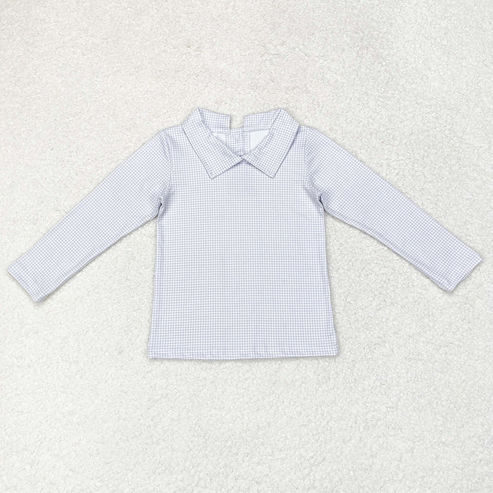 RTS NO MOQ Sibling baby girl boy clothes camouflage long-sleeved tops