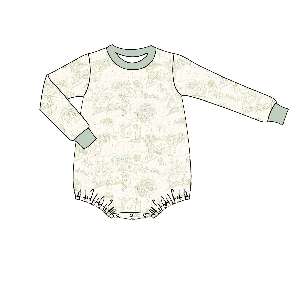 Custom moq 5 each style eta 6-7weeks baby girl clothes long sleeve pants set 2 and dress and rompers 2-25.8.15