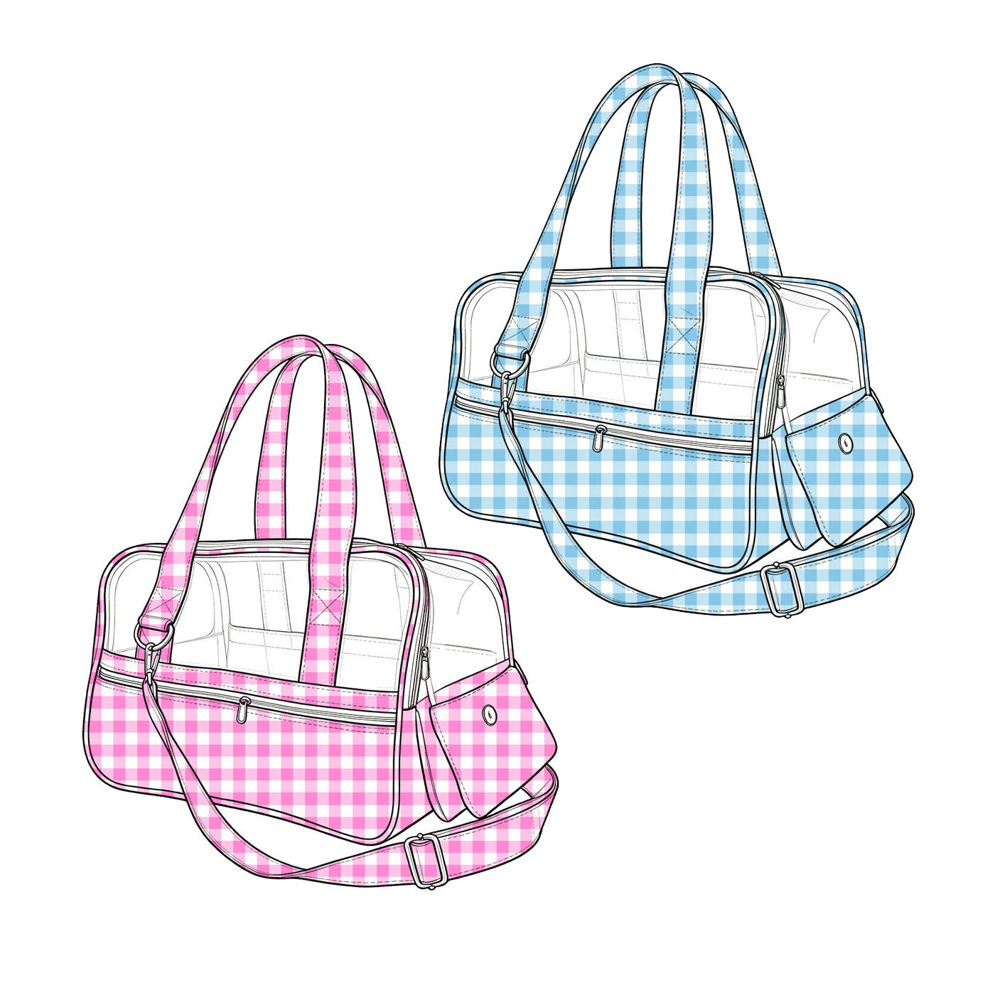 (Preorder new) No moq Baby Kids Checked Space Capsule Print Space Capsule Pet Bags Boxes
