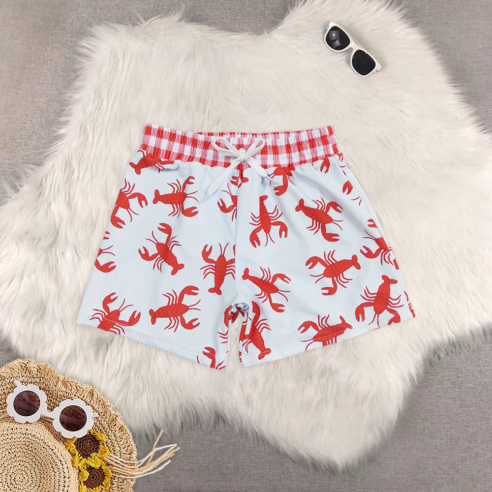 RTS NO MOQ baby boy clothes beach summer swim trunks