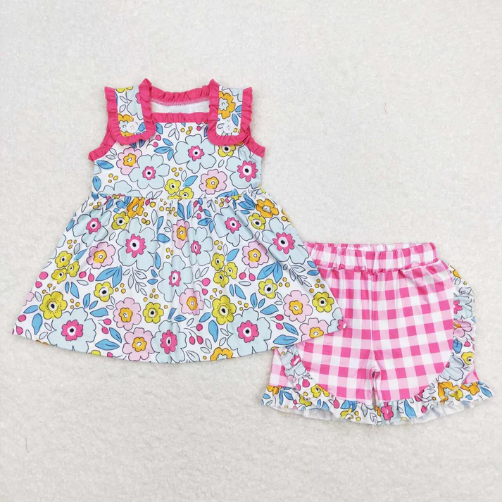 RTS Boys and girls Short Sleeve Shorts sets