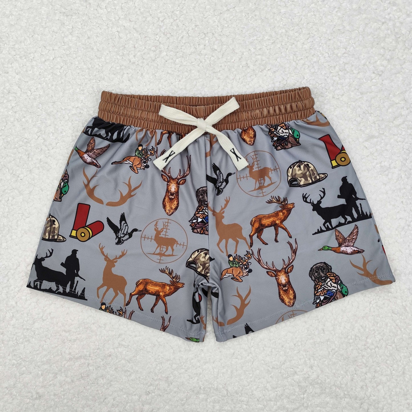 RTS NO MOQ Baby Boys clothes camouflage Trunks Bottoms Swimsuits