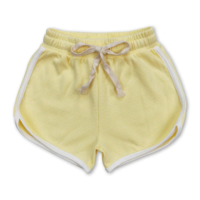 RTS NO MOQ Sibling Baby Girls Summer Sports Shorts