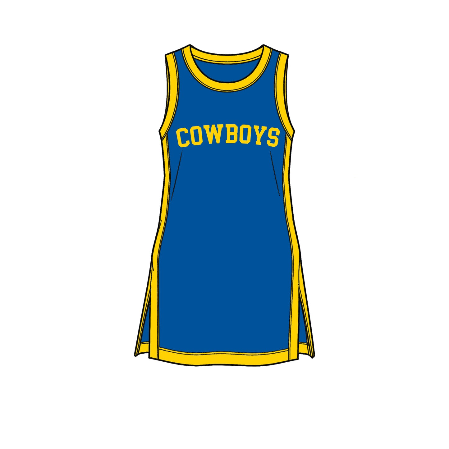 custom moq 5 mix size  XY072109 Baby Girls Letter Print Summer Casual Sleeveless Knee Length Team Dress