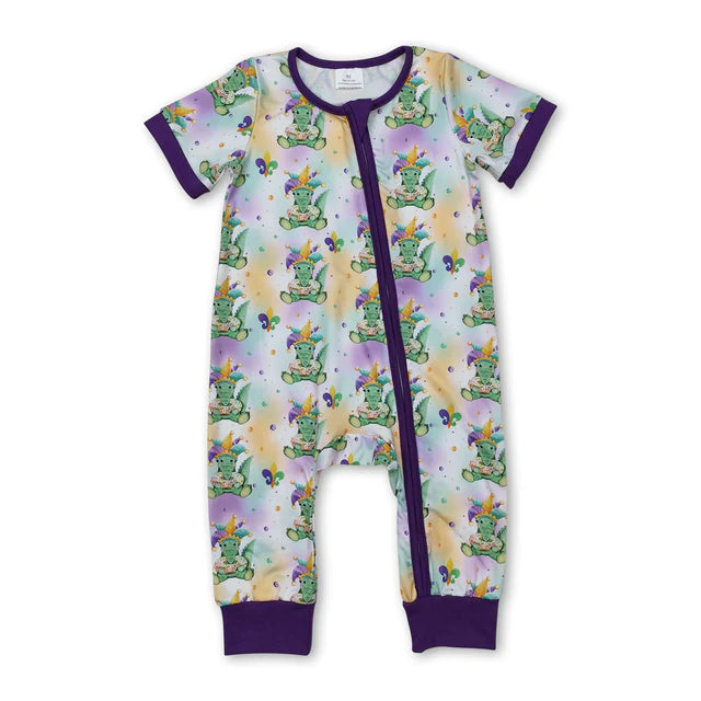 RTS NO MOQ Sibling Baby Infant Boys abbits Zip Rompers
