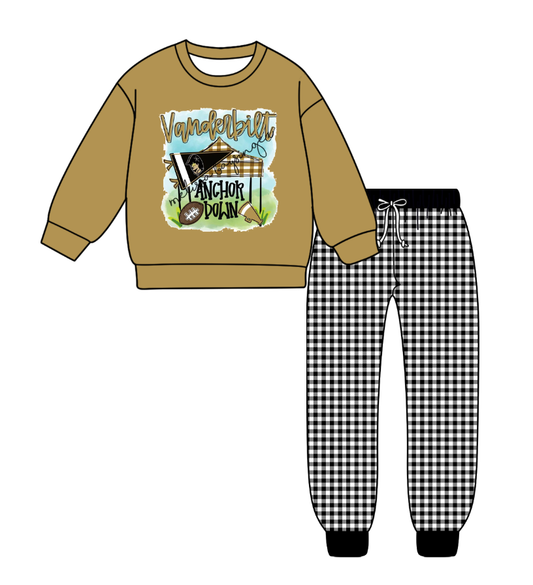Custom moq 5 mix size milk silk summer teams baby boy clothes long sleeve pants sets-25.9.9