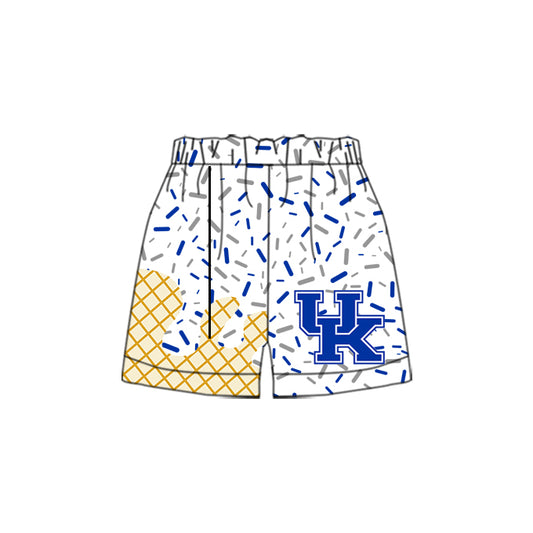 custom moq 3 eta 6-8weeks baby boys clothes team colors summer shorts