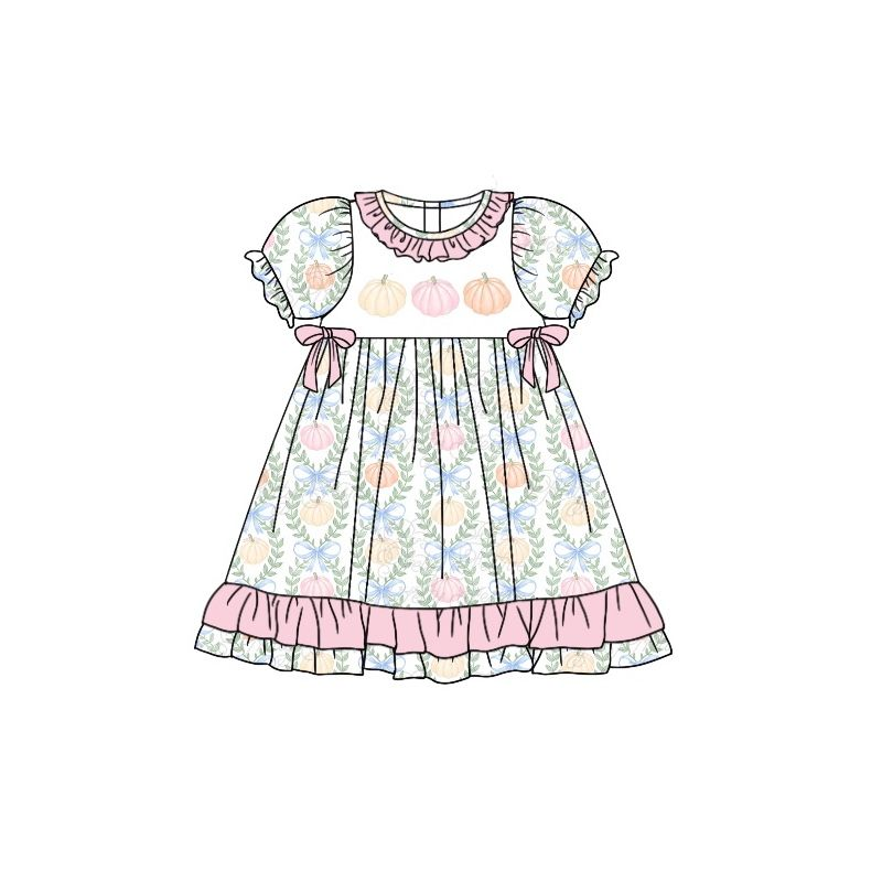 Deadline August 28 custom no moq eta 6-8weeks pumpkin  dress skirt
