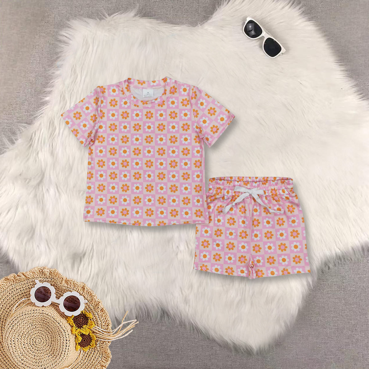 RTS NO MOQ baby boy Clothes short sleeve shorts Sets