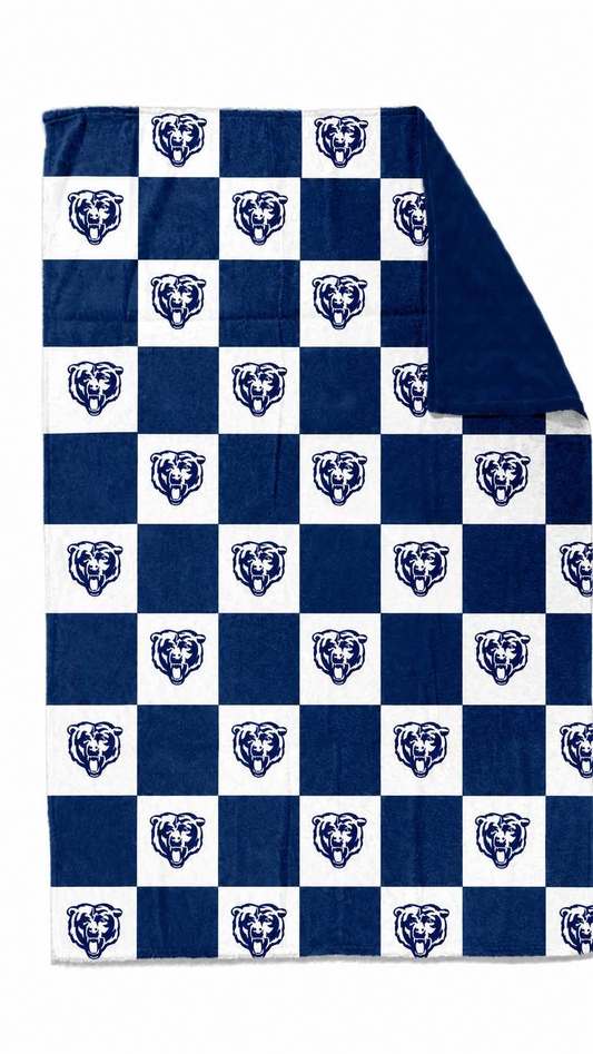 custom moq 5 mix size KABR0202 Baby Kids Checked Team Blanket Soft Anti Pilling Sleep Quilt