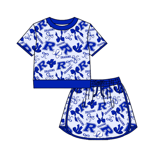 custom moq 5 mix size TH030701 BLUE AND maroon YOGA SETS