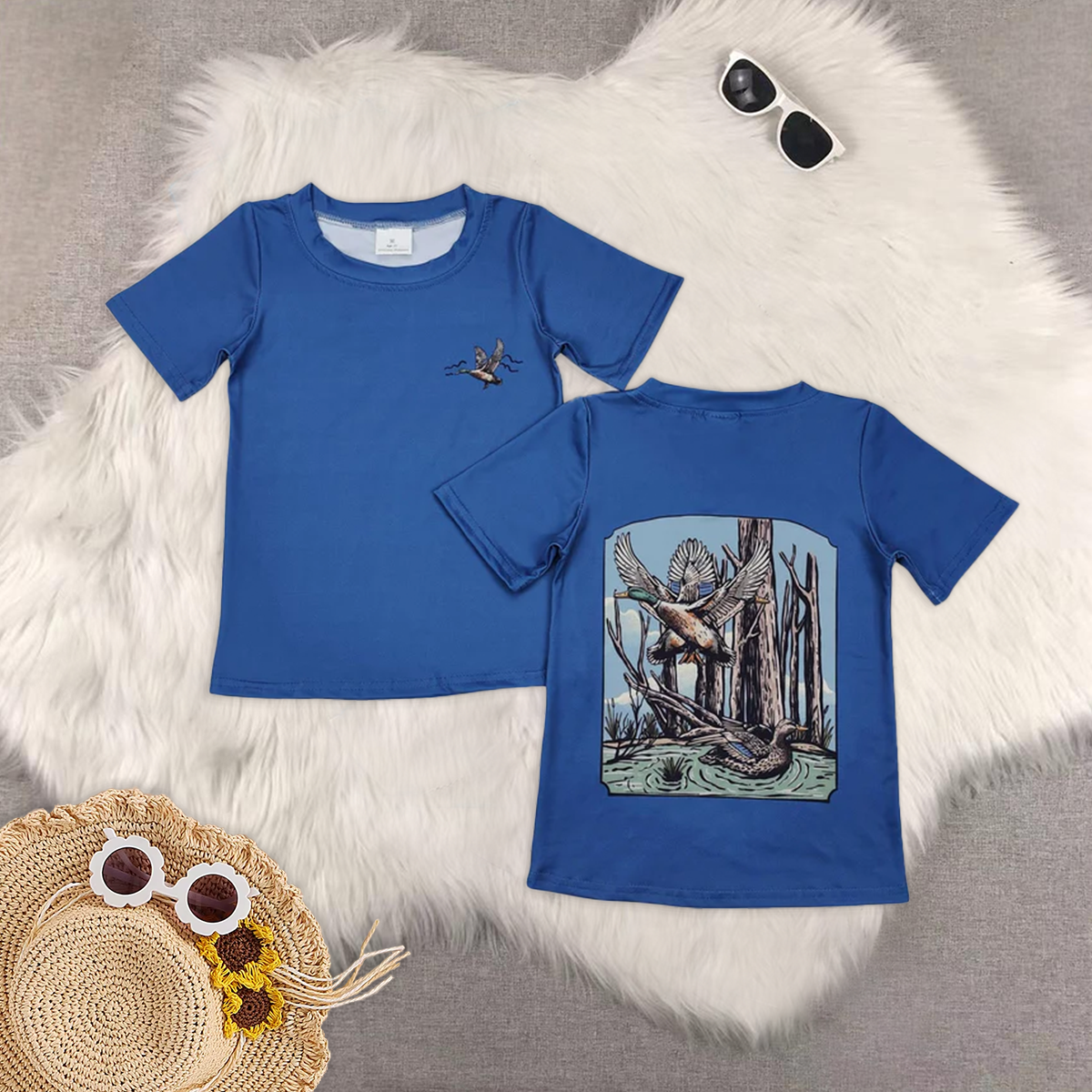 RTS NO MOQ Baby Boys summer shorts Sleeve tops