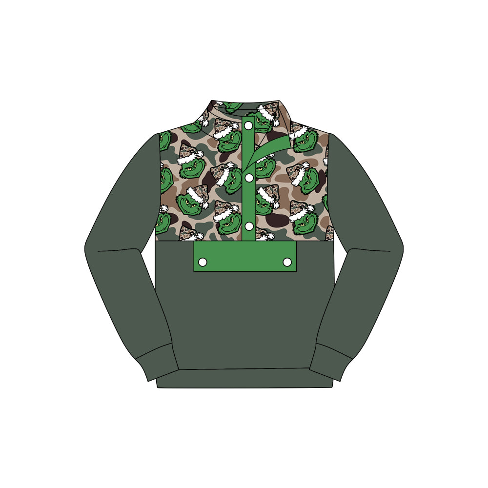 25.8.28 custom each style moq 5eta 4-6week Sibling Sister camouflage baby boy long sleeve top 6