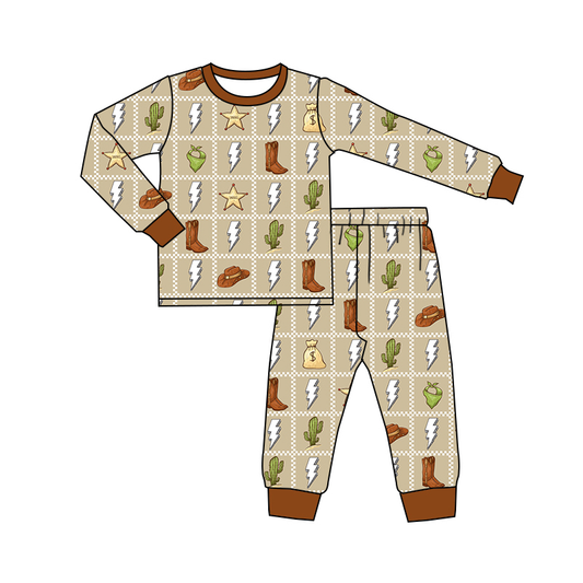 Custom moq 5 each style eta 6-7weeks baby boy clothes boots long sleeve pants sets and romper -25.7.29