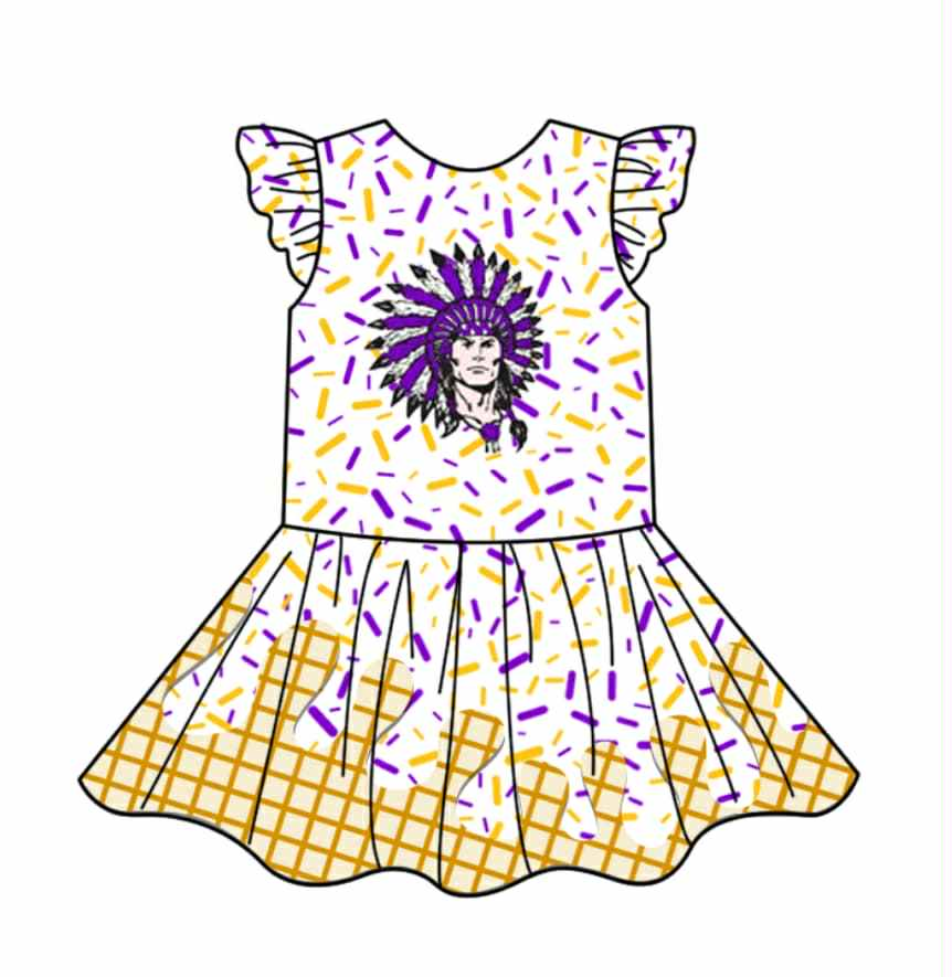 Custom moq 5 mix size milk silk baby boy clothes team Summer Purple Colorful Series