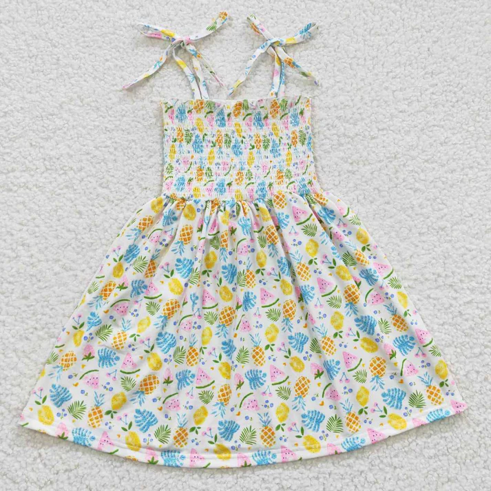 RTS baby girls clothes suspender dress