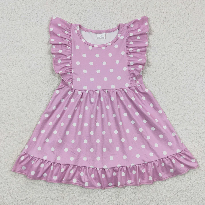RTS baby girls clothes short Sleeve dress