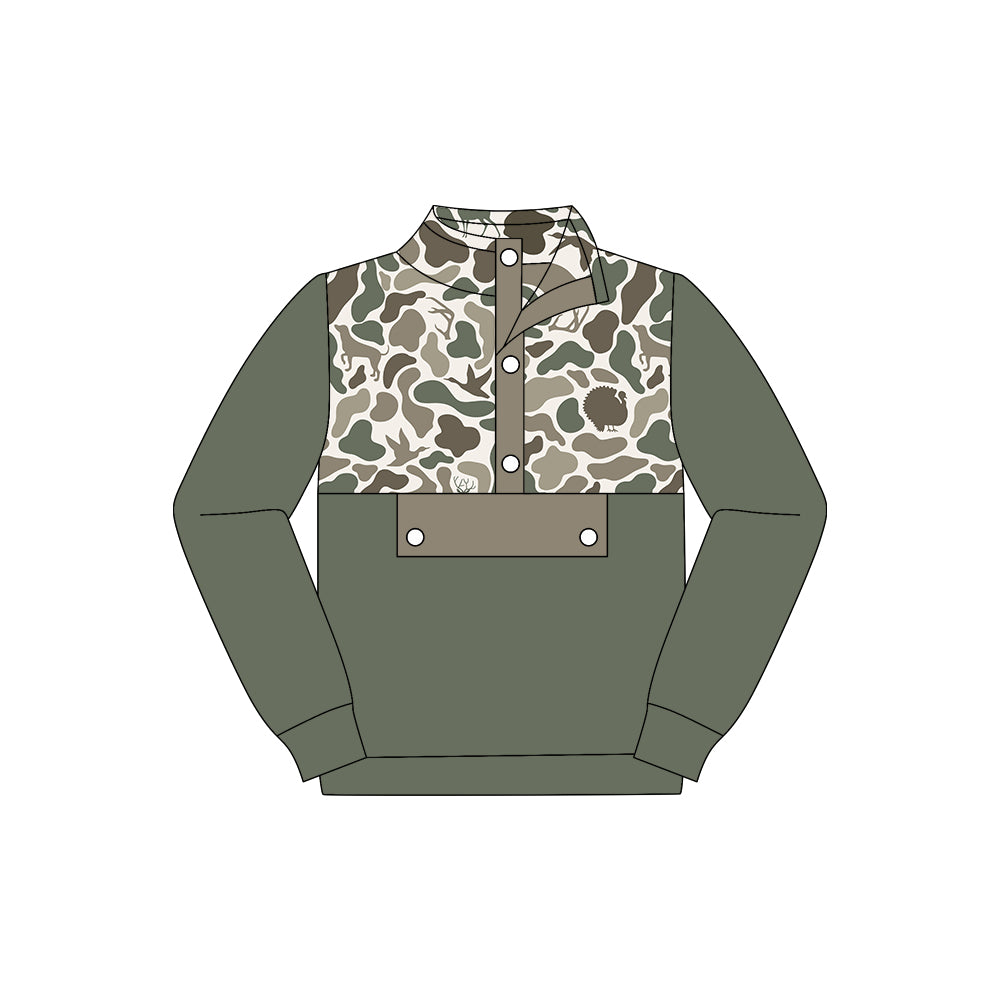 25.8.28 custom each style moq 5eta 4-6week Sibling Sister camouflage baby boy long sleeve top 6