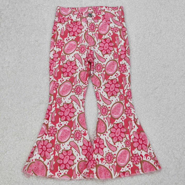 RTS NO MOQ Sibling Baby Girls Clothes Jeans: Flared & Ripped