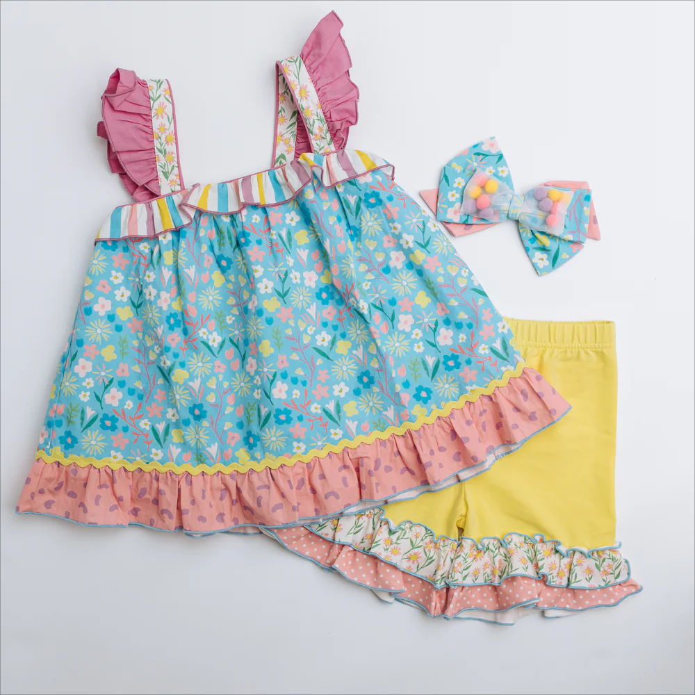 Deadline  MAY 7  GSSO1145  Flower Rainbow Floral Set