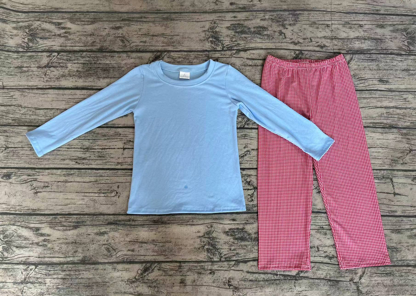 NO MOQ sales Pre-sale Boys Embroidered Long Sleeve Trousers Suit