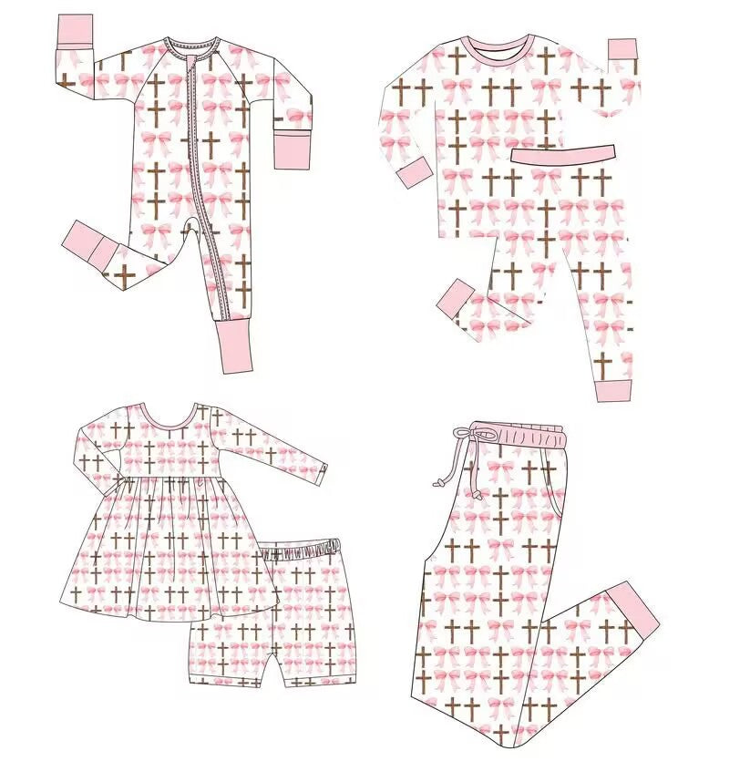 Custom moq 5 each style eta 6-7weeks baby girl clothes bow long sleeve pants set and shorts sets and rompers and pant-25.8.28