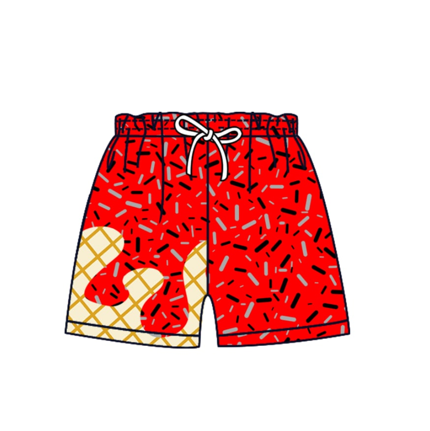 Custom moq 5 mix size milk silk baby girls clothes team red hooded long sleeve tops and pants and shorts and skirts-25.10.20