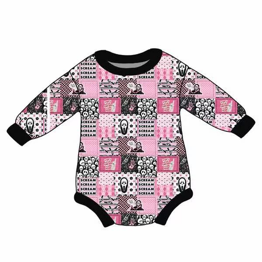 Custom moq 5 each style eta 6-7weeks milk silk baby boys halloween bubble