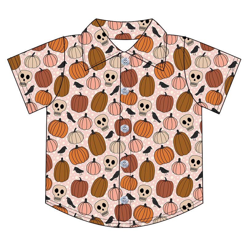 Custom moq 5 each style eta 6-7weeks baby boy clothes leopard short sleeve tops 5-25.7.26