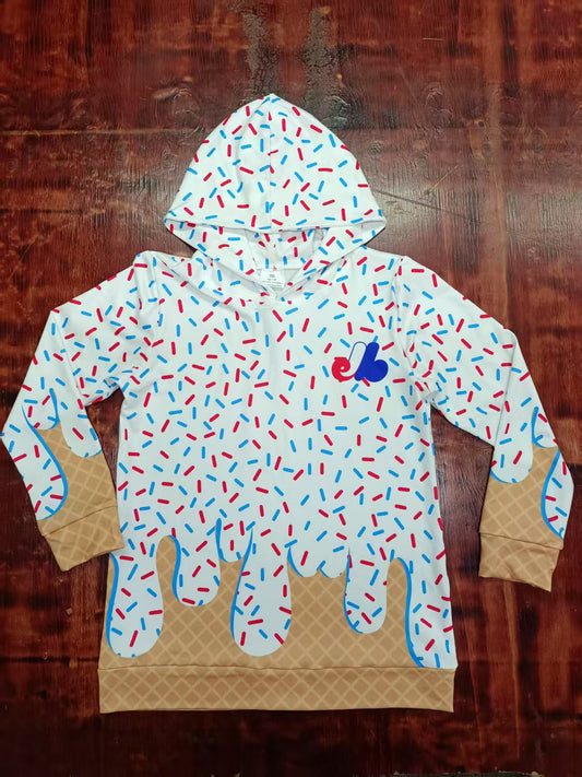 Custom moq 3 eta 6-7weeks kids clothes team hooded long sleeve top-25.5.9