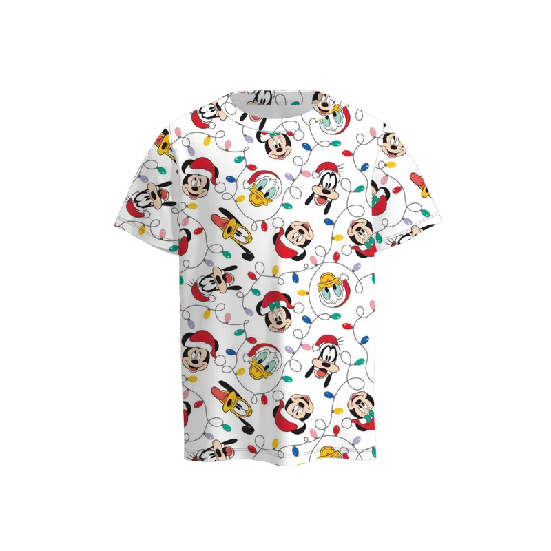 Custom moq 5 each style eta 6-7weeks Christmas baby girl short sleeve dress and long sleeve pants sets and shorts sets and top 1 and top 2 and adult dress-25.7.21