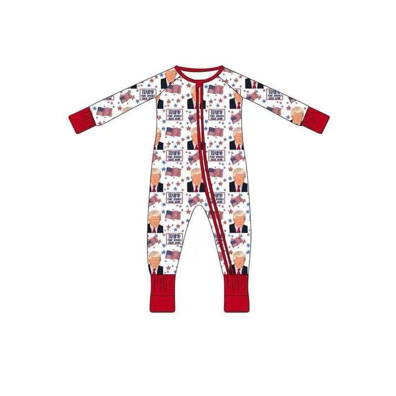 custom moq 3each  Letter national flag long sleeve matching clothes