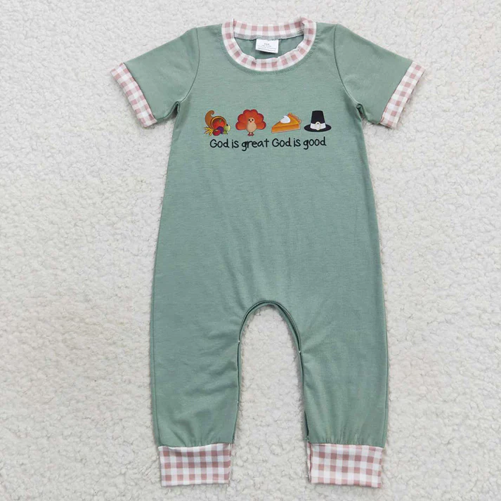 RTS NO MOQ cotton clothing Thanksgiving Turkey Sibling Outfits Clothes Sets Thanksgiving Day viny
