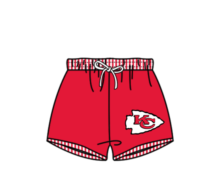 Custom moq 5 mix size milk silk summer teams Red baby girl boys clothes Two-Piece Swimsuit Set One Piece Swimsuits boy swim trunks