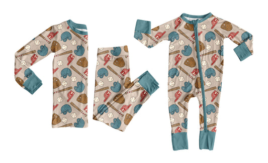25.8.23 custom each style moq 5eta 4-6week Sibling Sisters baseball baby boy long sleeve pants sets and romper match family design