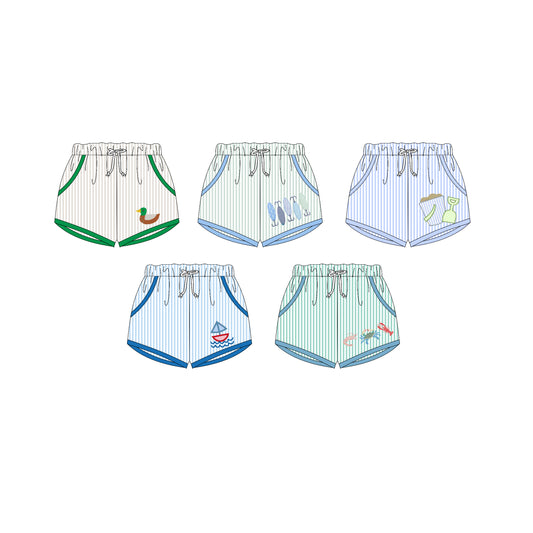 25.11.11 custom each style moq 5 eta 6-8week Sibling Sisters baby kids summer shorts 5 match family design