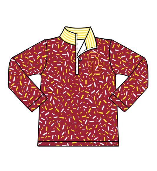 10.4-4-Custom moq 8 mix size milk silk summer team baby boys clothes brick red long sleeve top-25.10.9