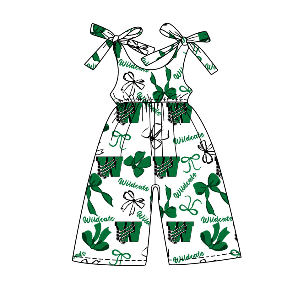 Custom moq 5 mix size milk silk summer teams baby girls clothes bow green hooded long sleeve pants sets and skirts sets and dress and jumpsuit and top-25.8.1