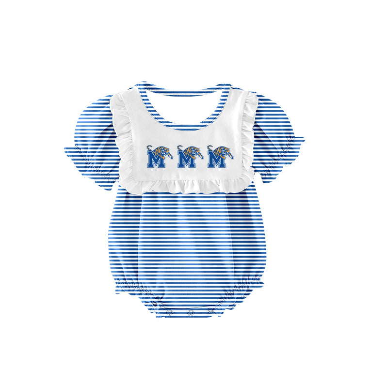 Custom moq 5 mix size milk silk summer teams baby girl boys clothes blue short sleeve skirts set and top and dress and rompers series