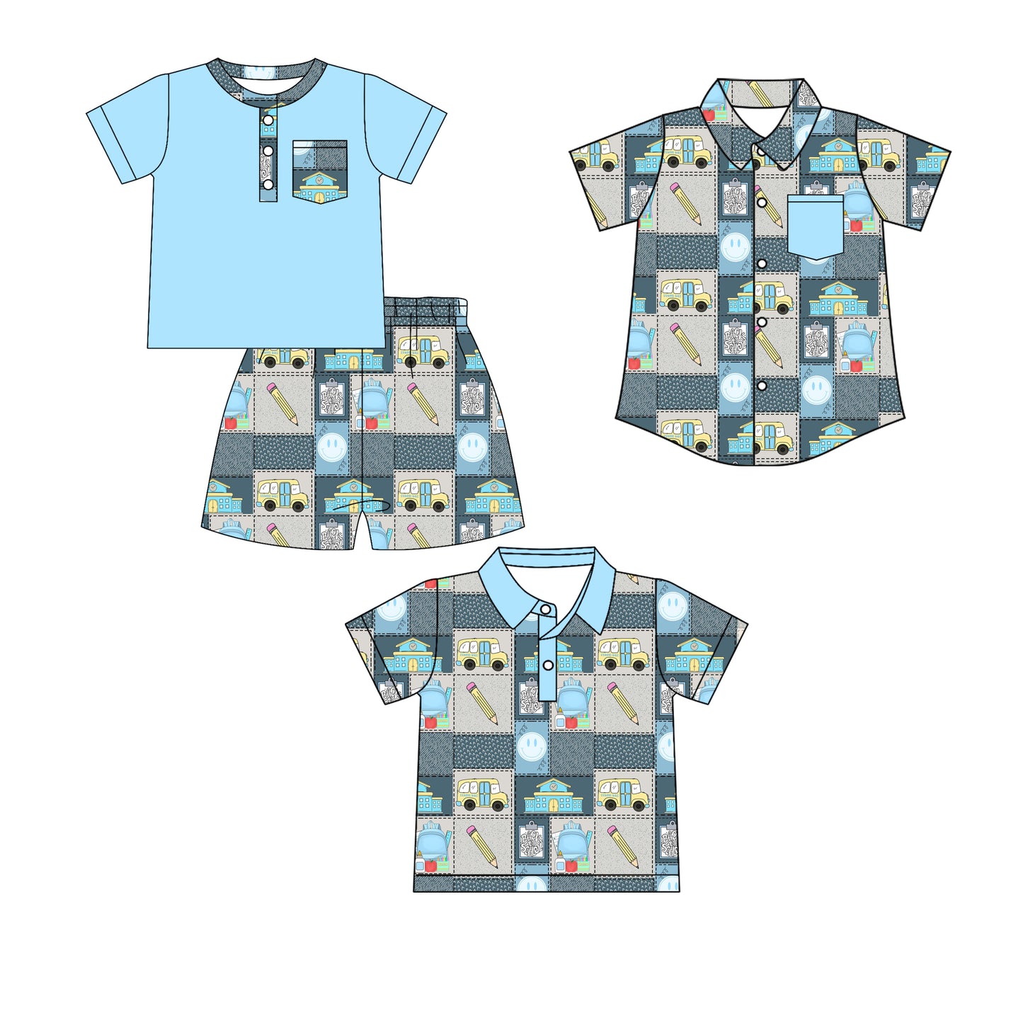 25.12.23 custom each style moq 5 eta 6-8 week Sibling Sister baby boy short sleeve shorts sets and top 2 match family design