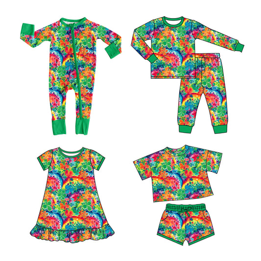 25.10.10 custom each style moq 5 eta 6-8week Sibling Sisters baby girl long sleeve pants sets and shorts sets and dress and rompers match family design