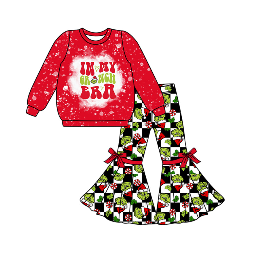 8.30 custom each style moq 5eta 4-6week Sibling Sister Christmas red baby girls sets and rompers match family design
